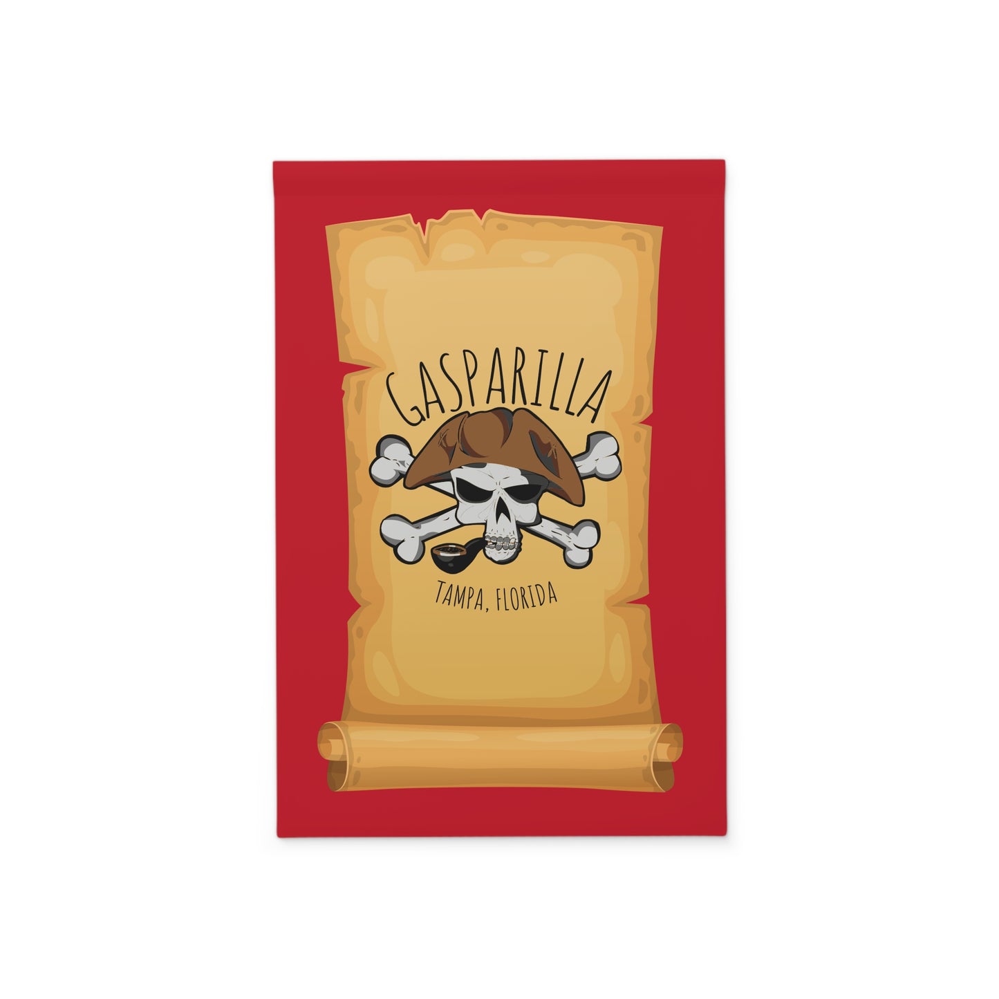 Gasparilla Pirate Theme Garden Flag