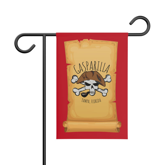 Gasparilla Pirate Theme Garden Flag