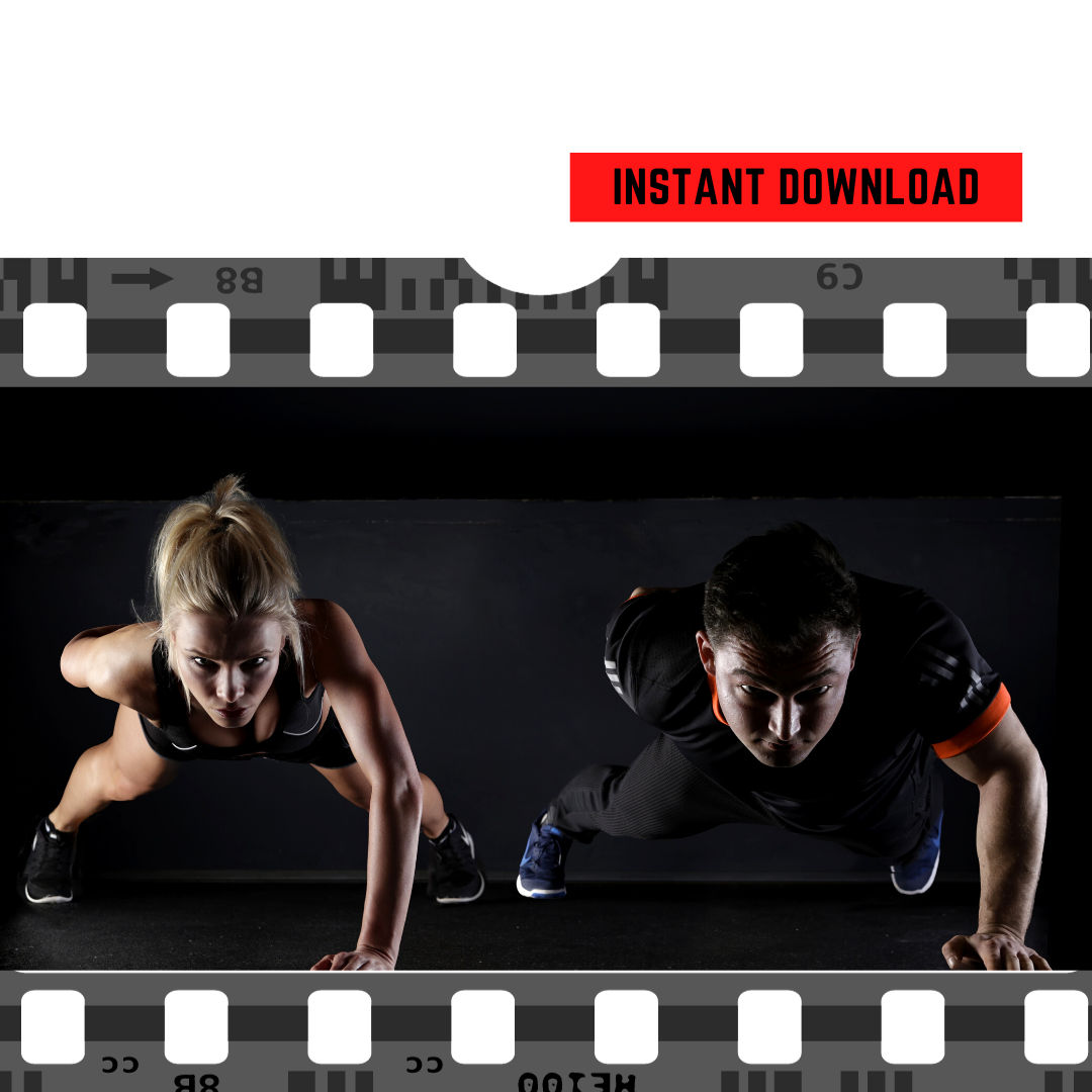 Don't Quit 30-day Workout Planner