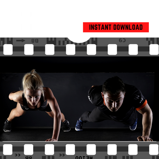 Don't Quit 30-day Workout Planner