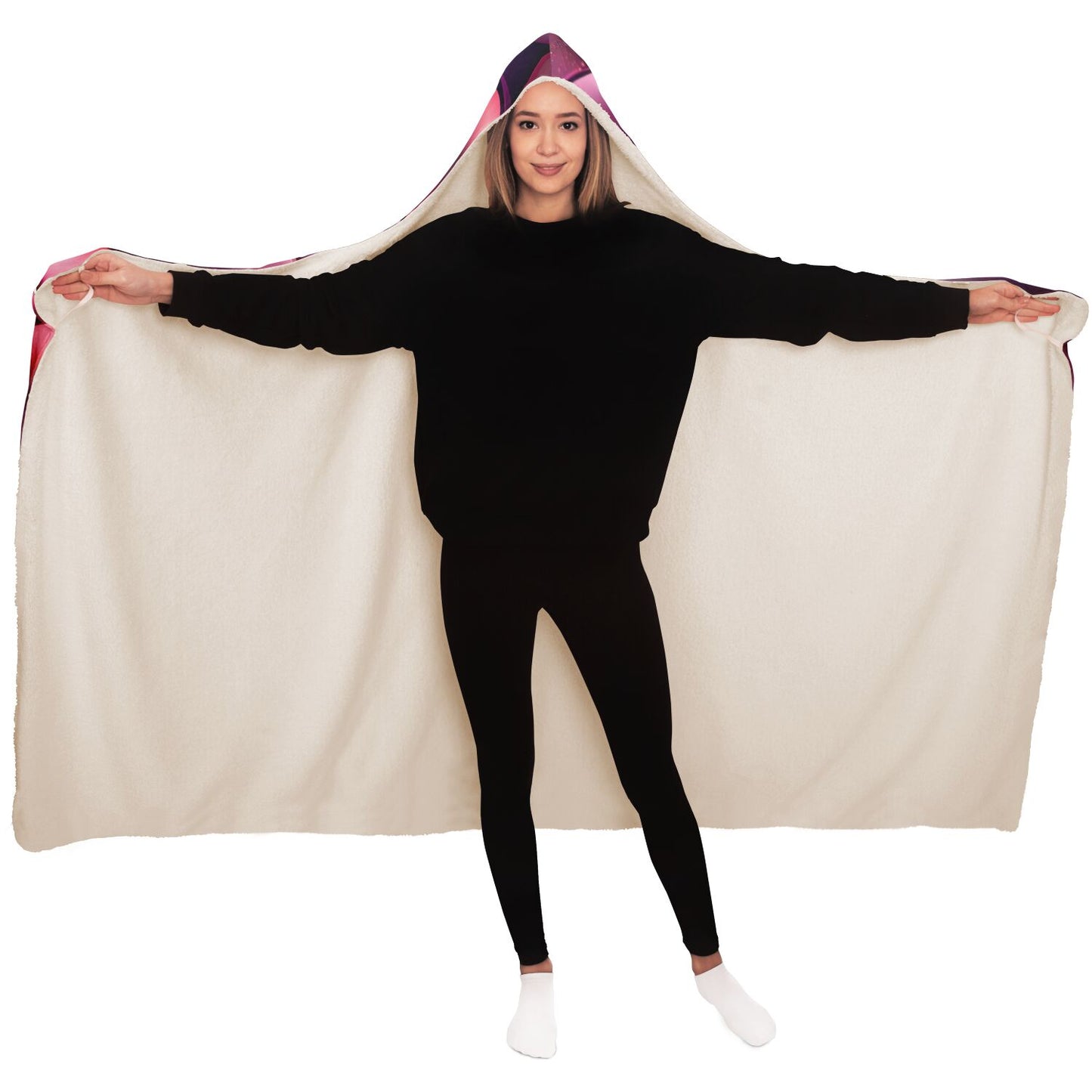 Let's Cuddle Hooded Blanket