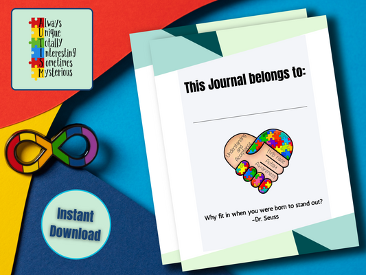 Autism Planner/ Autism Journal Digital Download