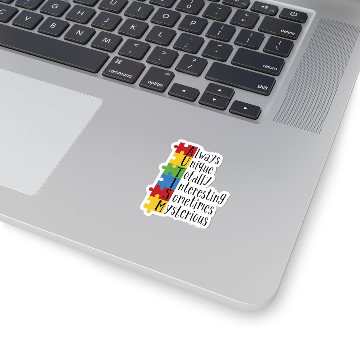 Autism is Unique Kiss-Cut Stickers