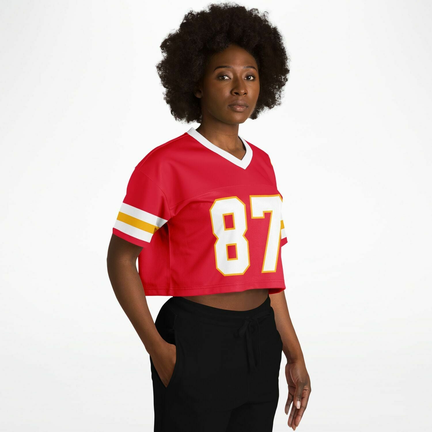 Swiftie Cropped Football Jersey Zavallashop ZavallaShop