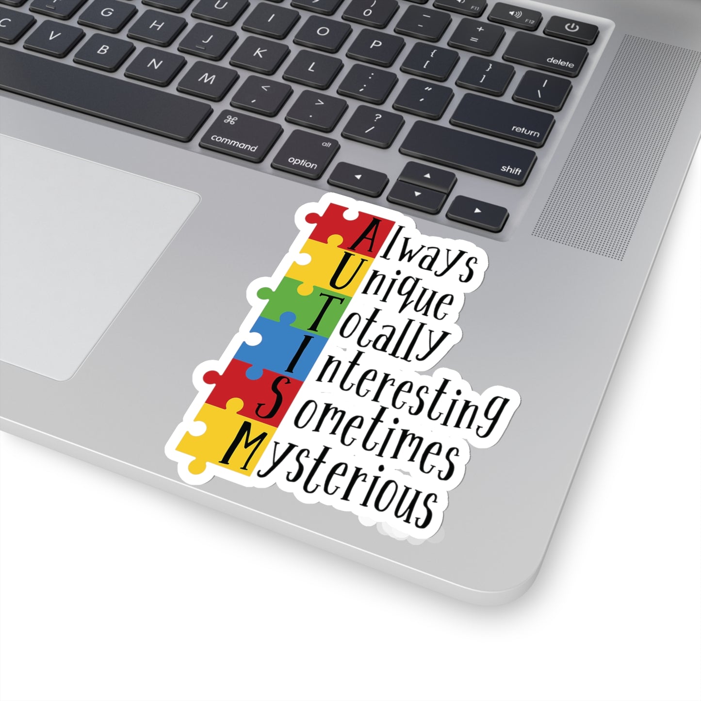 Autism is Unique Kiss-Cut Stickers