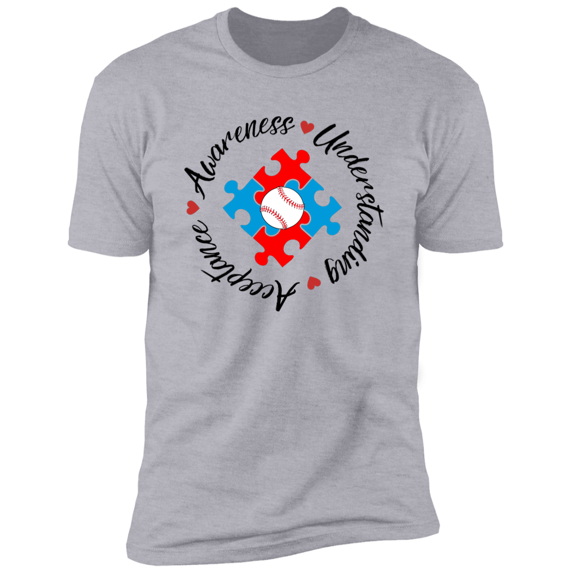 Autism Awareness Baseball T-Shirt