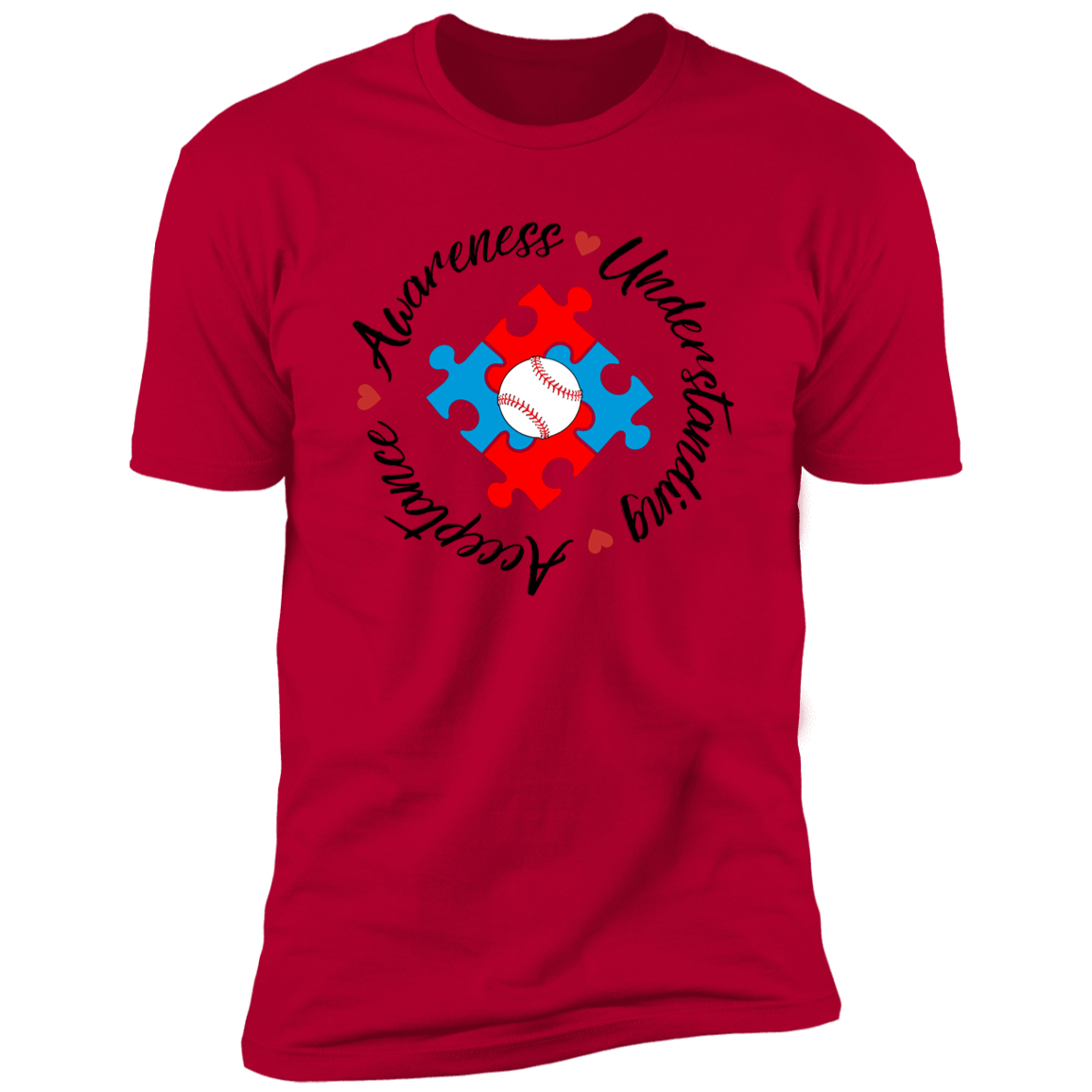 Autism Awareness Baseball T-Shirt