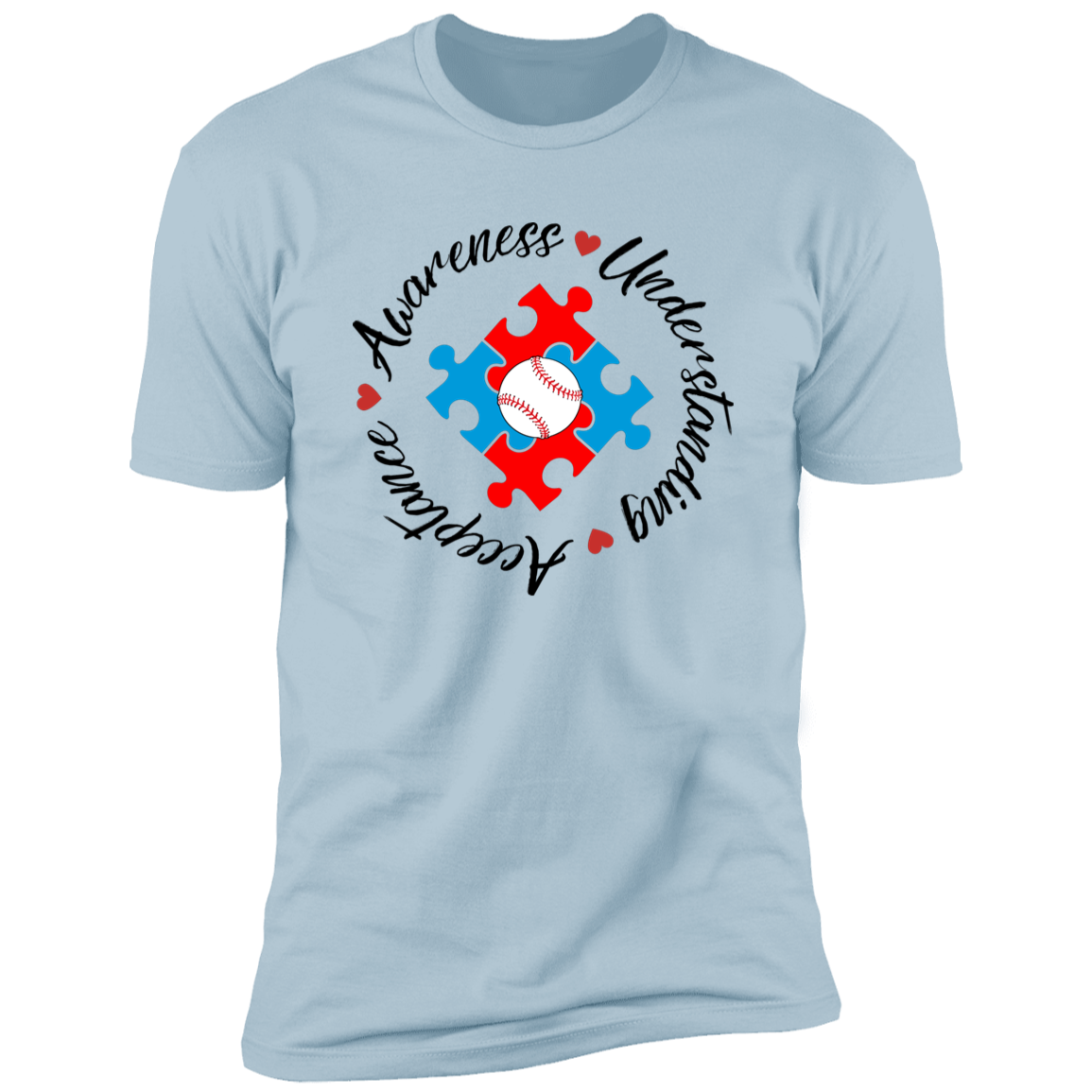 Autism Awareness Baseball T-Shirt