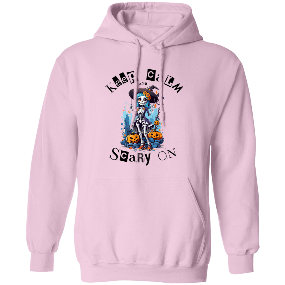 Keep Calm and Scary On Hoodie