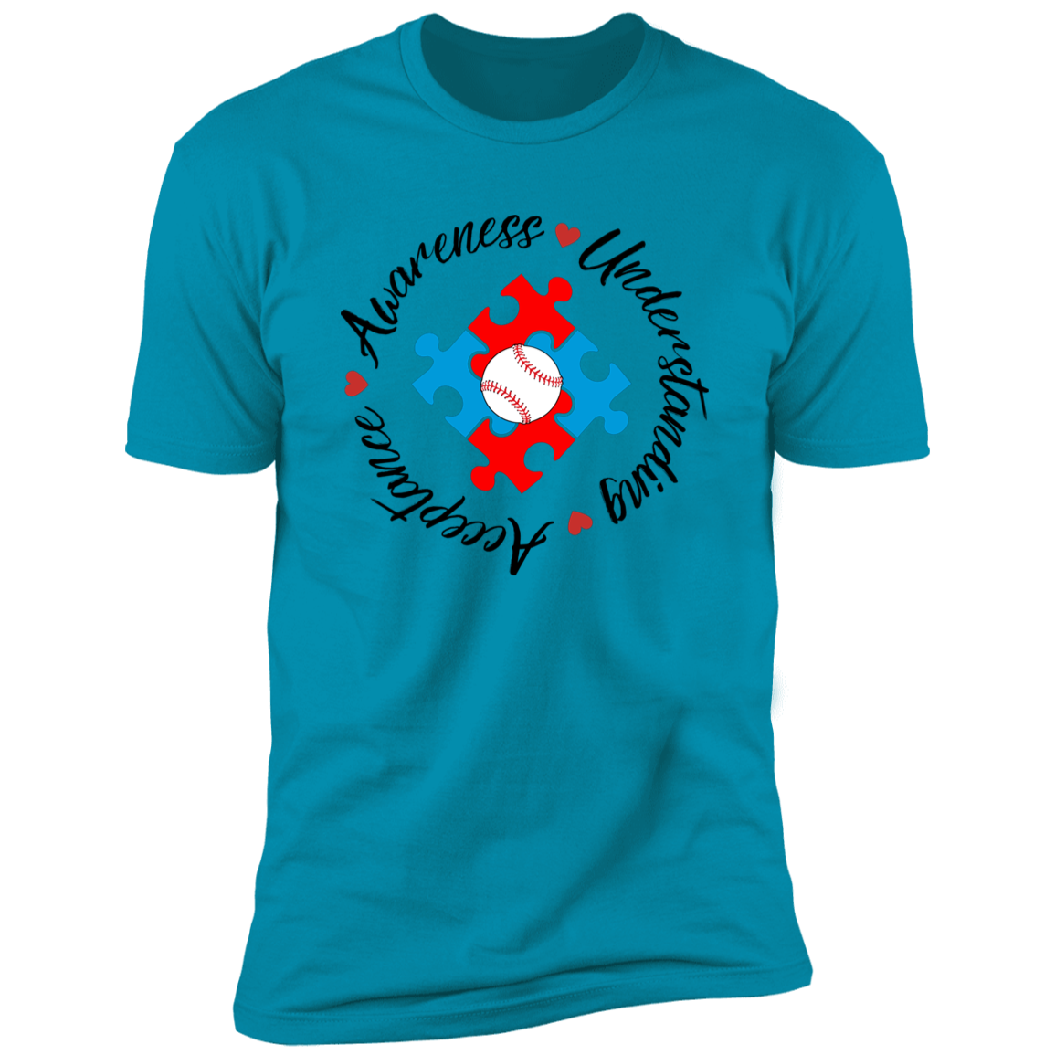 Autism Awareness Baseball T-Shirt