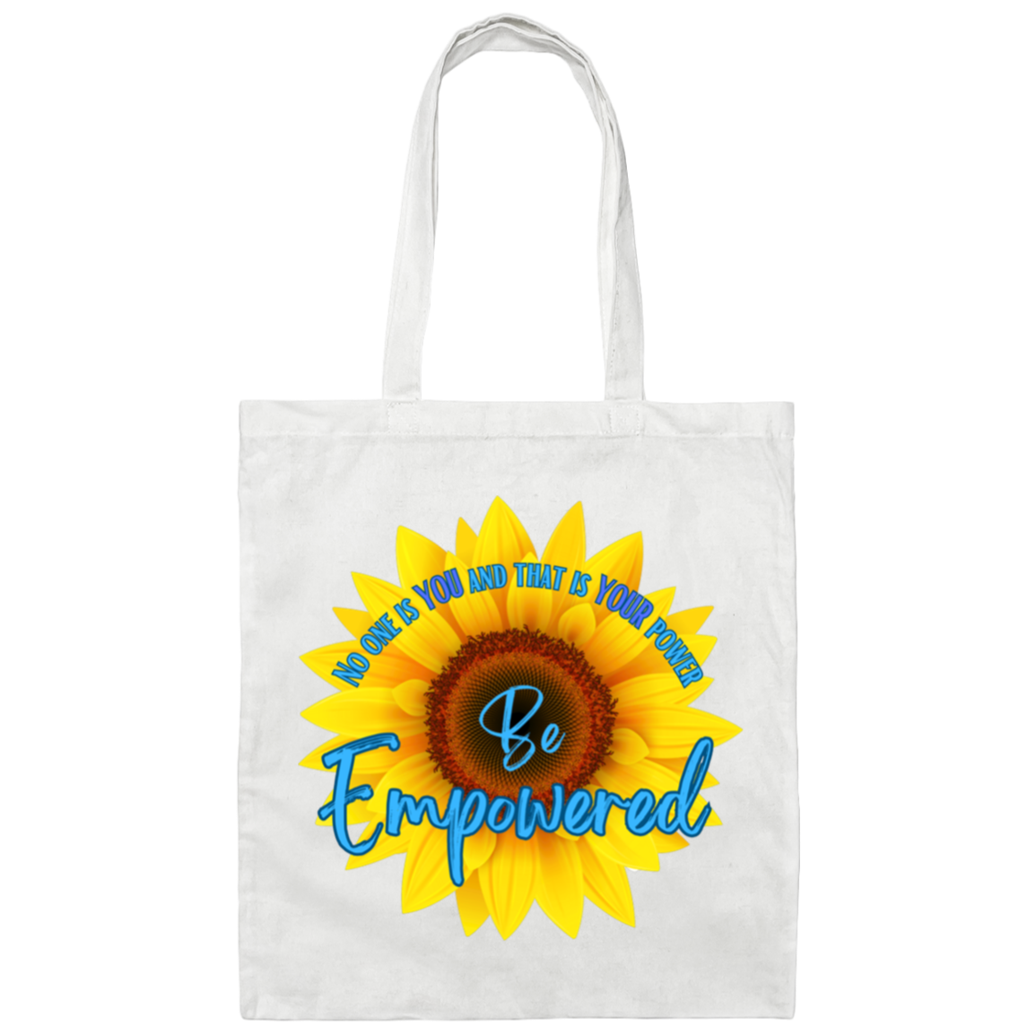 Be Empowered Canvas Tote Bag