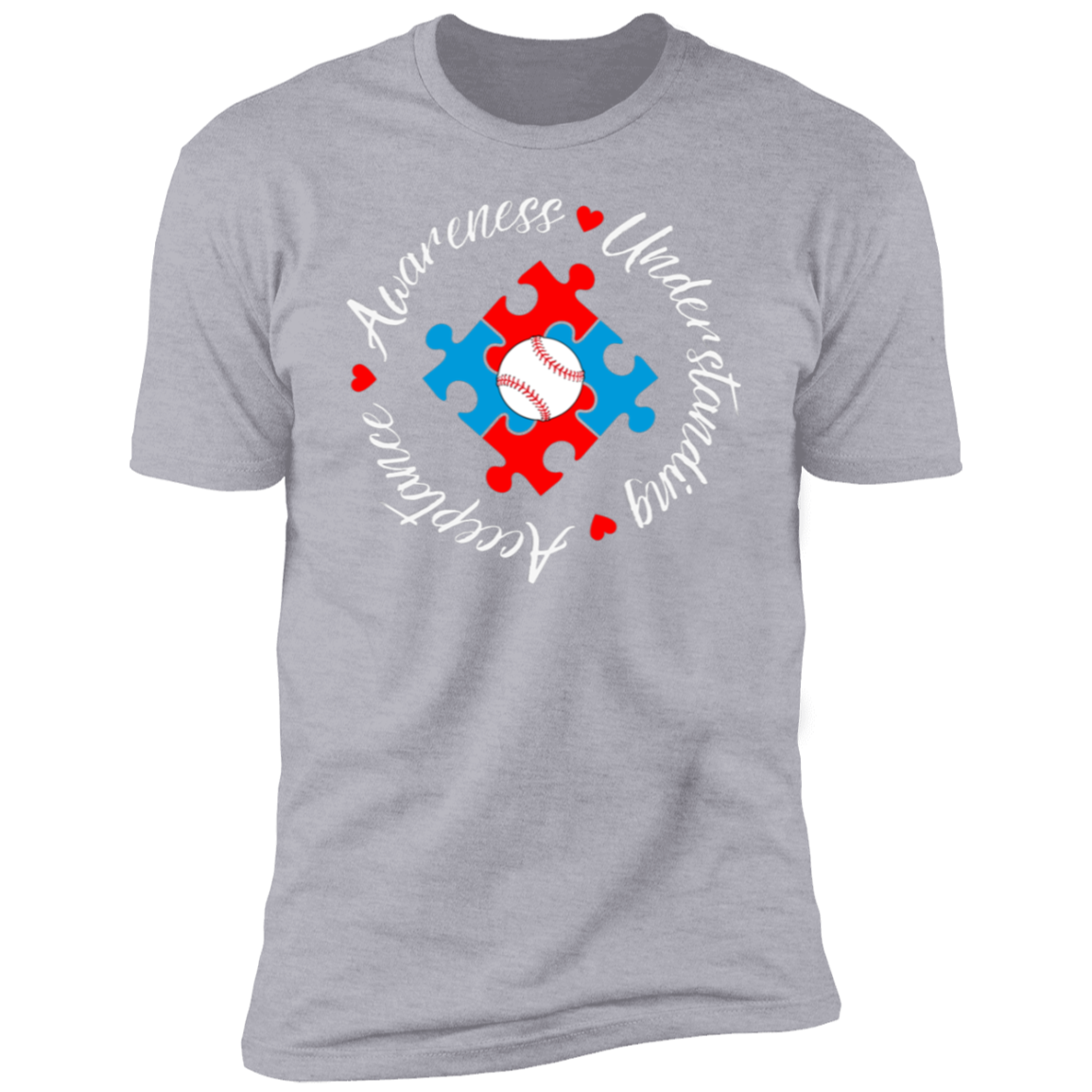 Autism Awareness Baseball T-Shirt