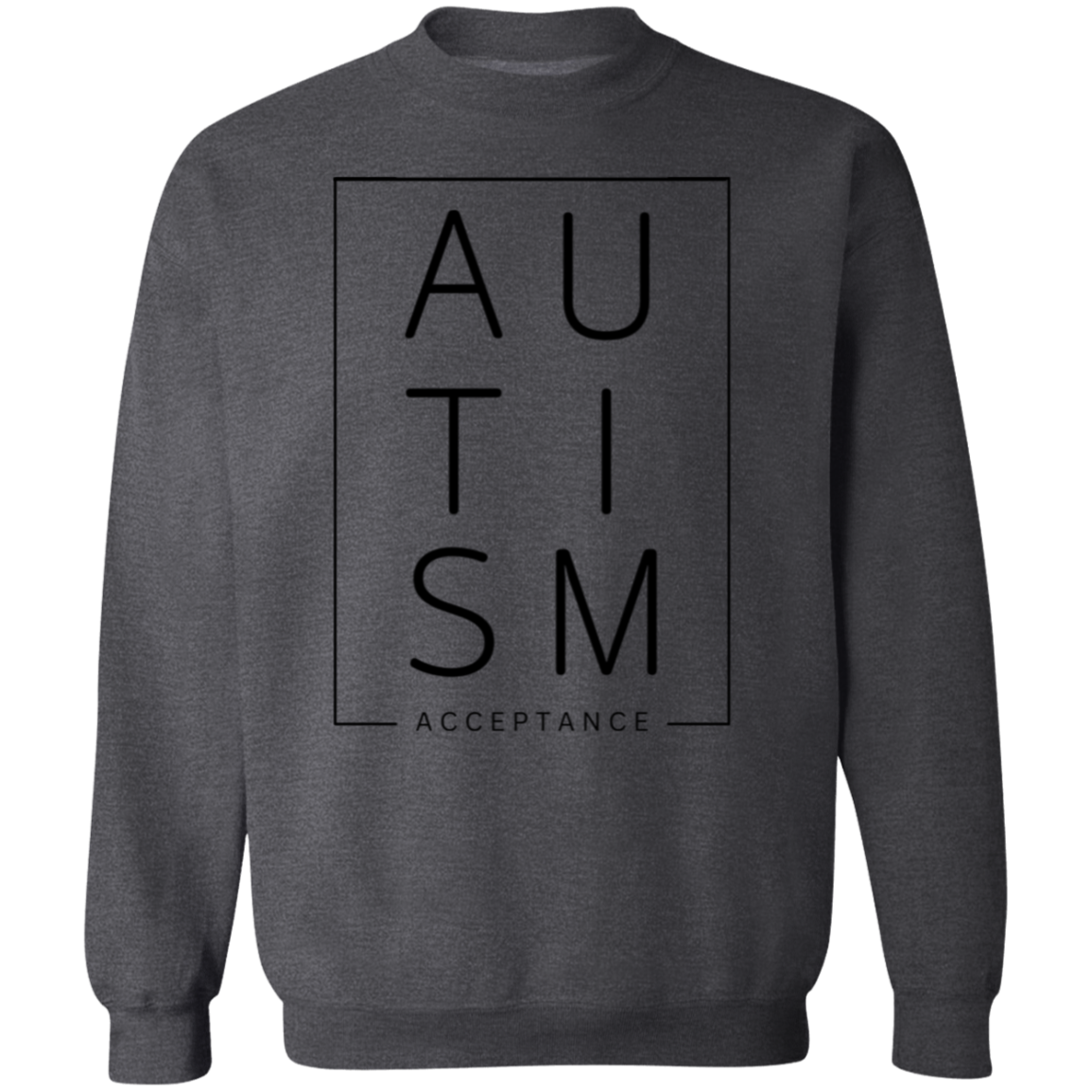 Autism Acceptance Crewneck Pullover Sweatshirt