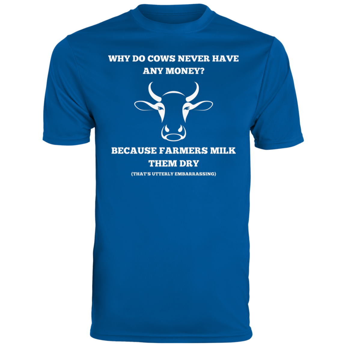 Cows and Money Dad Joke Tee