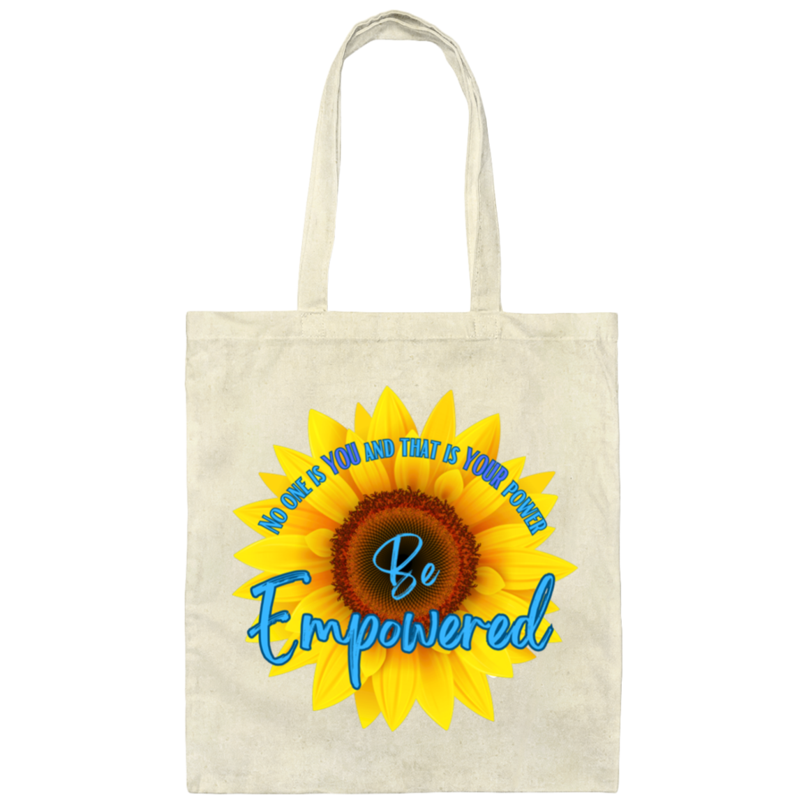 Be Empowered Canvas Tote Bag