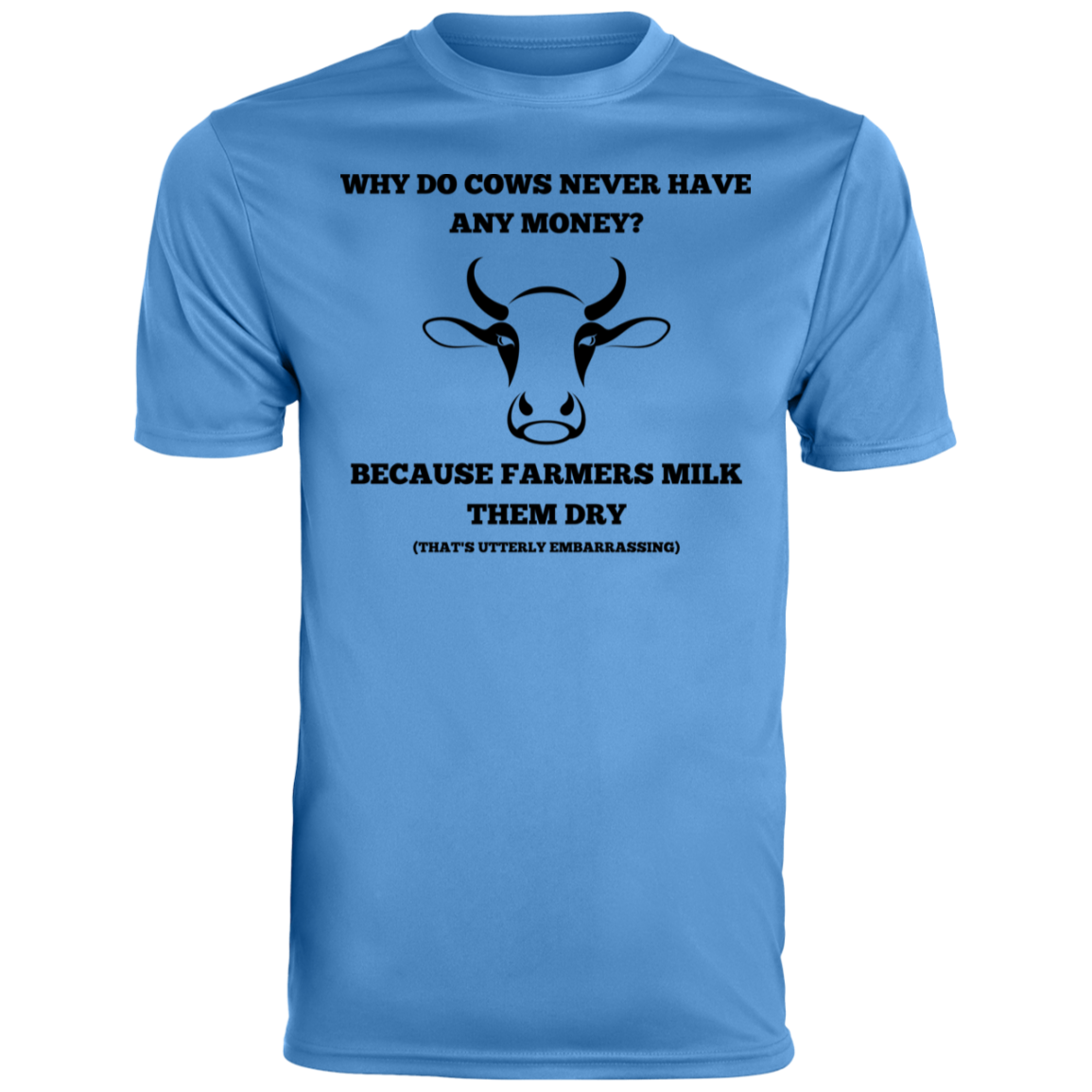 Cows and Money Dad Joke Tee