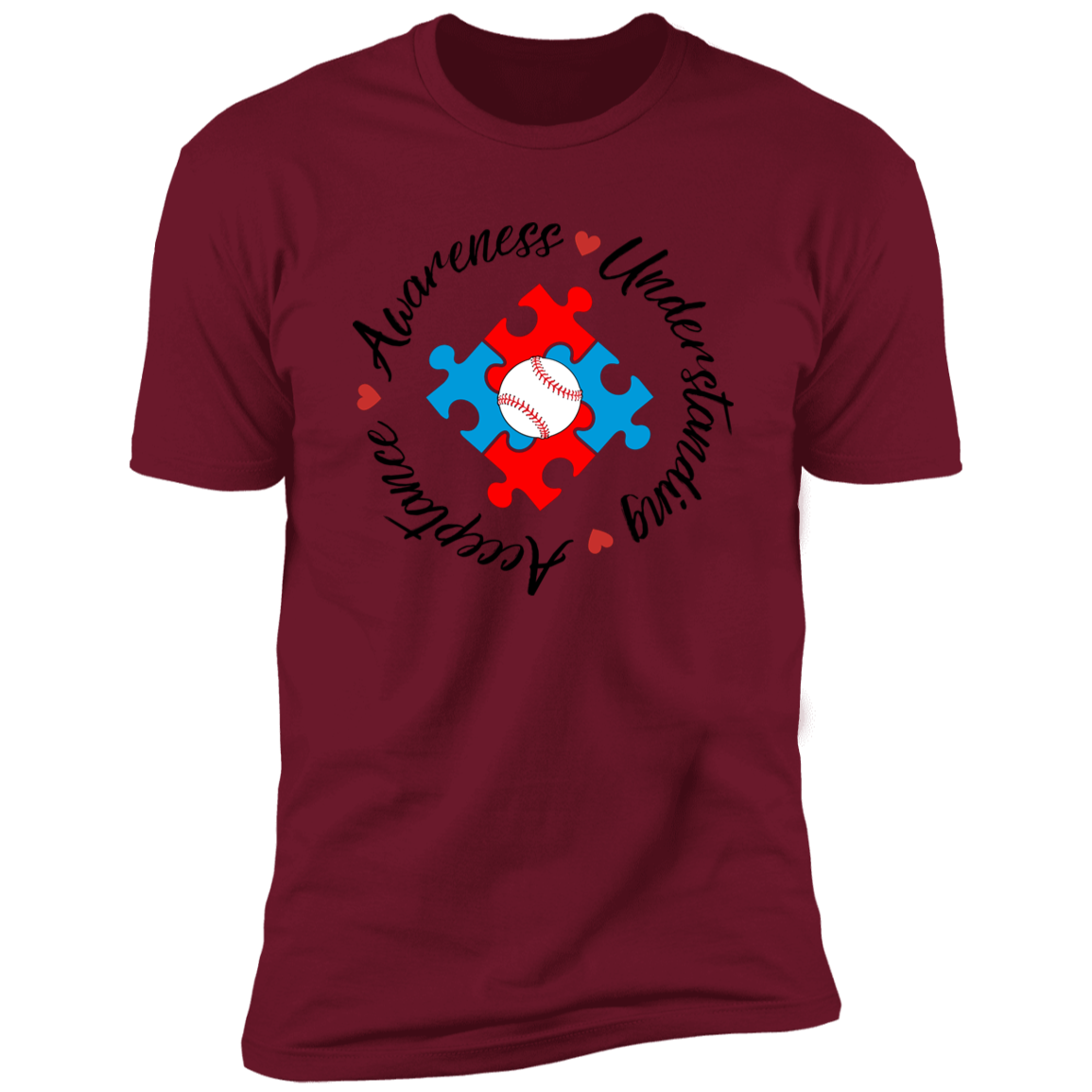 Autism Awareness Baseball T-Shirt