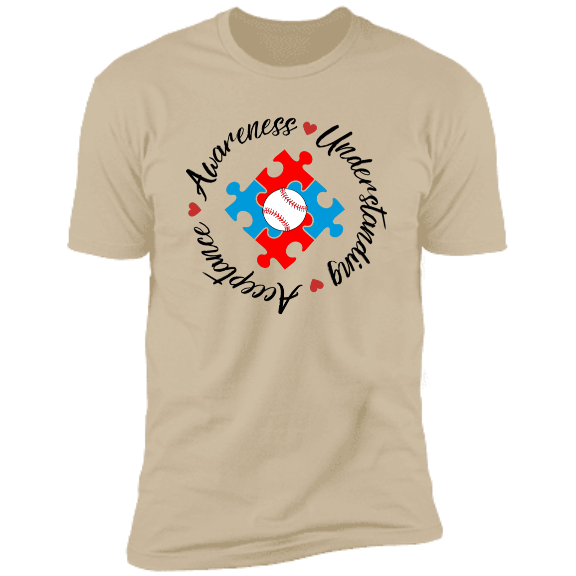 Autism Awareness Baseball T-Shirt