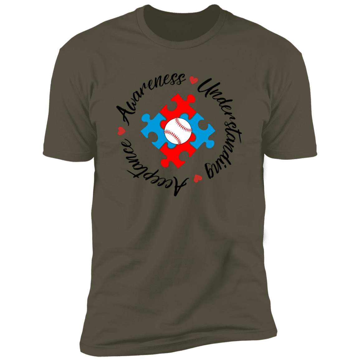 Autism Awareness Baseball T-Shirt