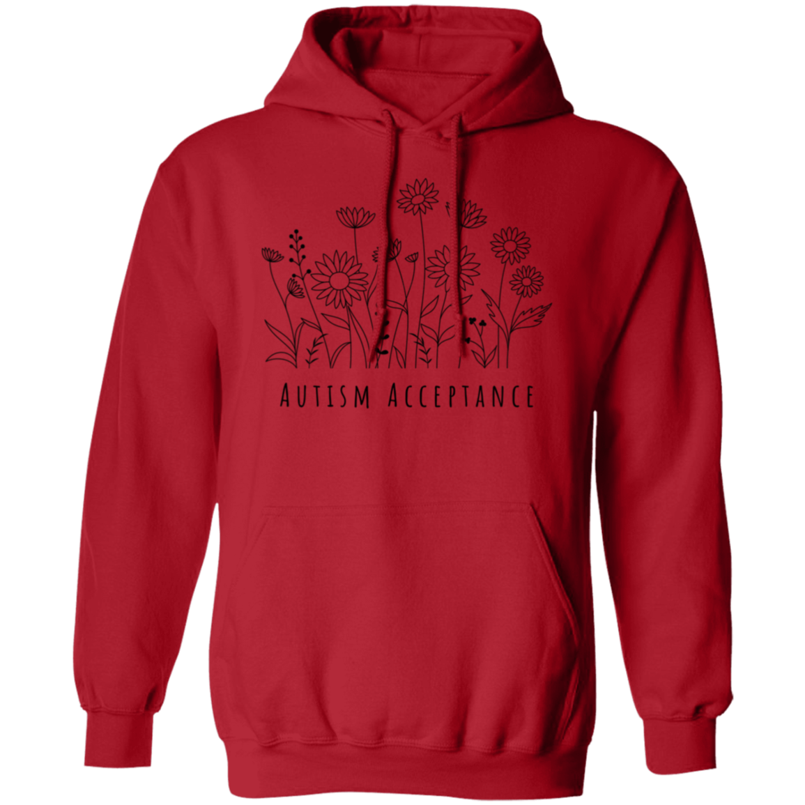 Autism Acceptance Pullover Hoodie