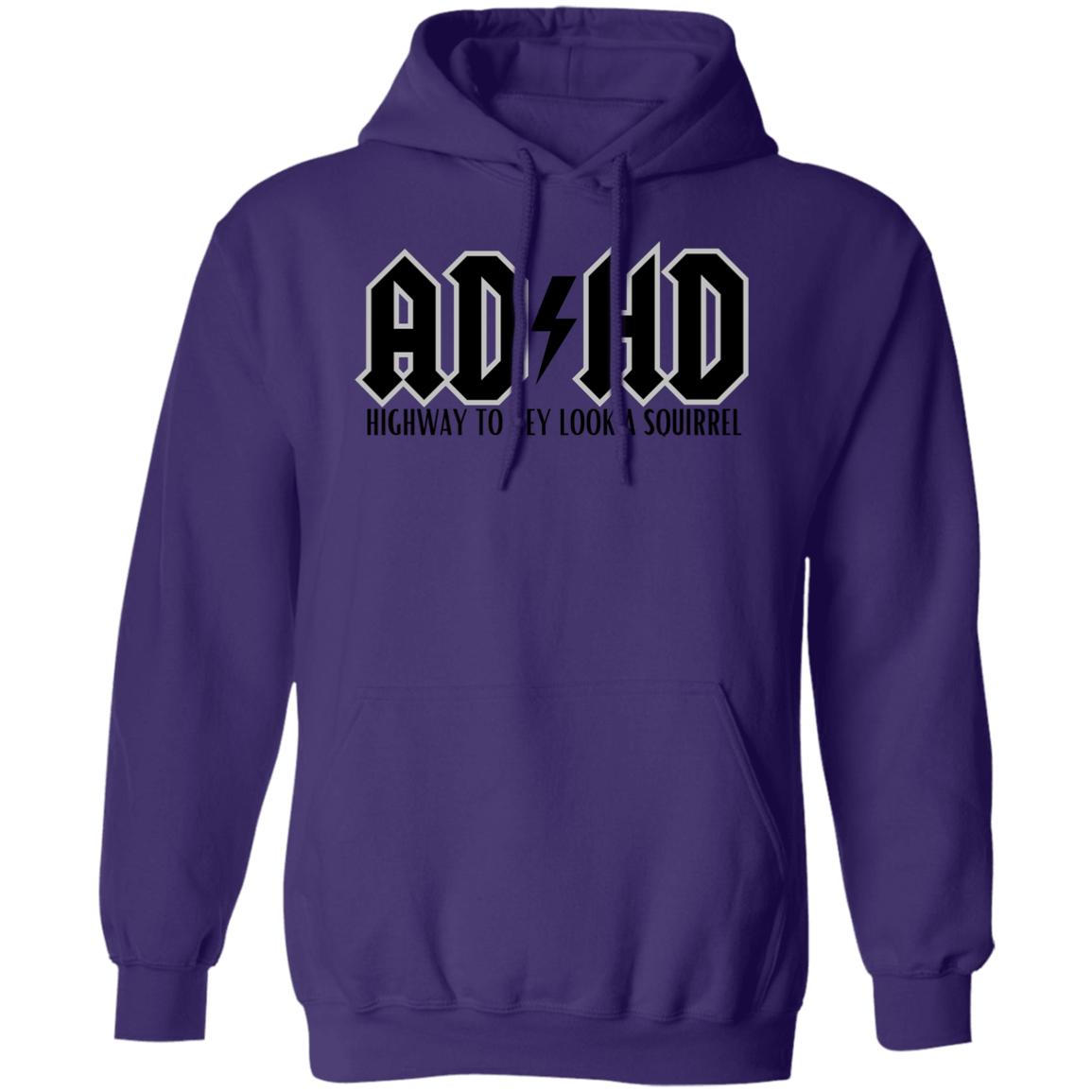 ADHD Highway/Squirrel Hoodie