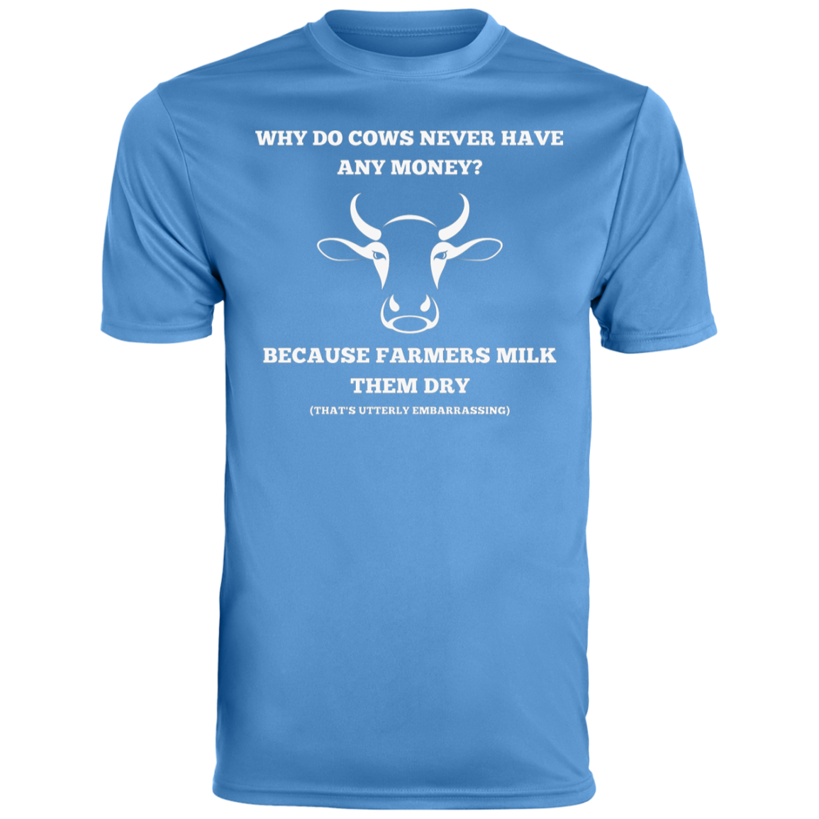 Cows and Money Dad Joke Tee