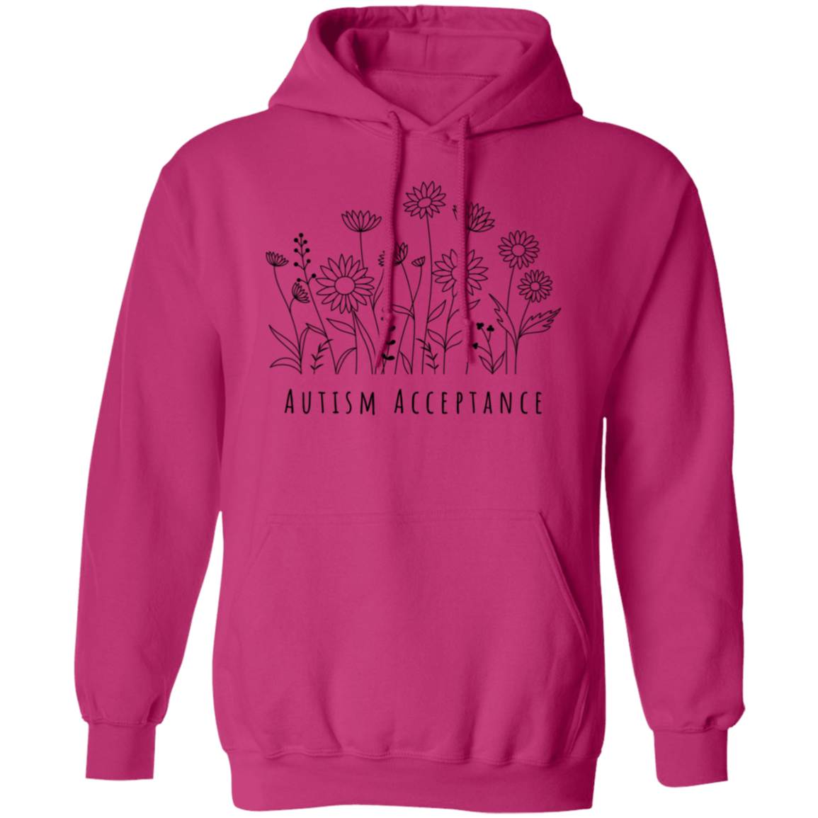 Autism Acceptance Pullover Hoodie