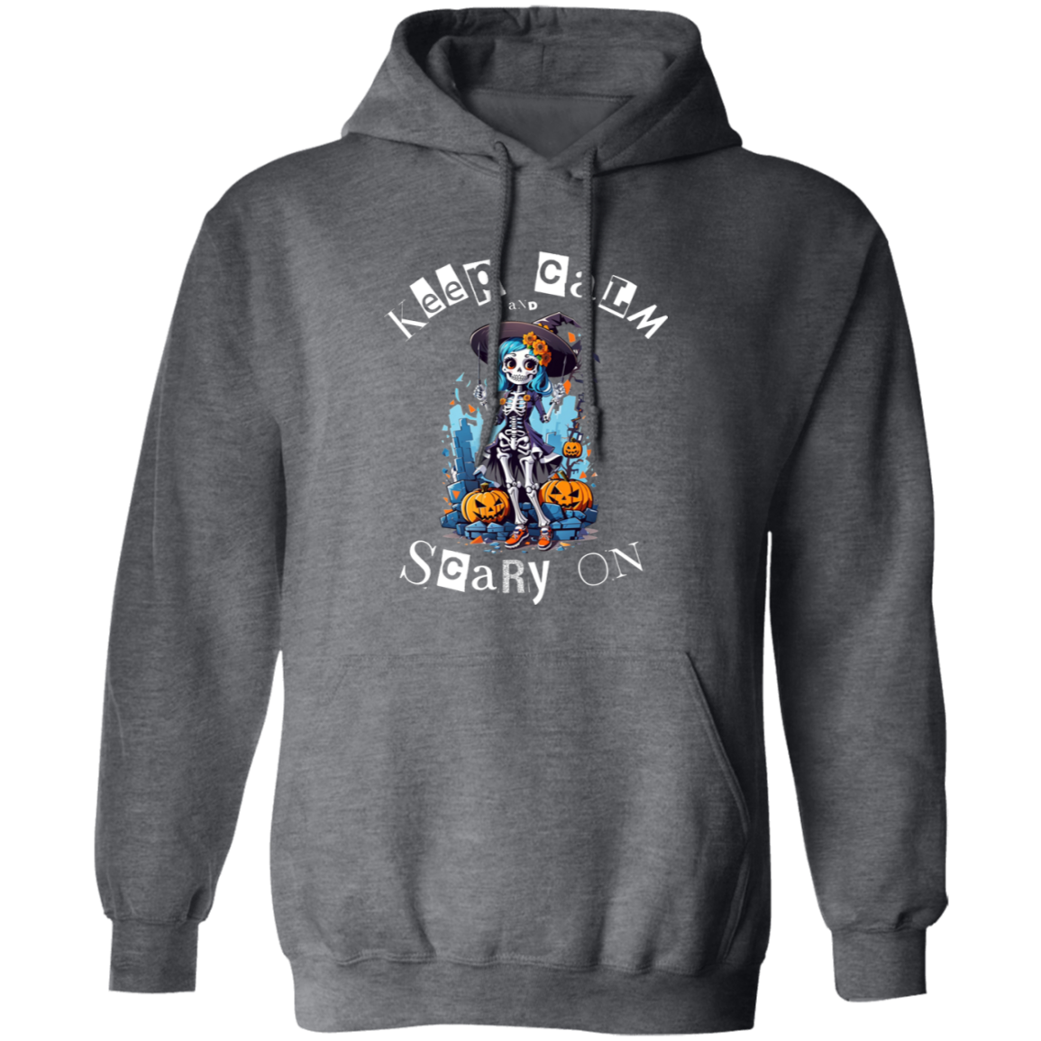 Keep Calm and Scary On Hoodie