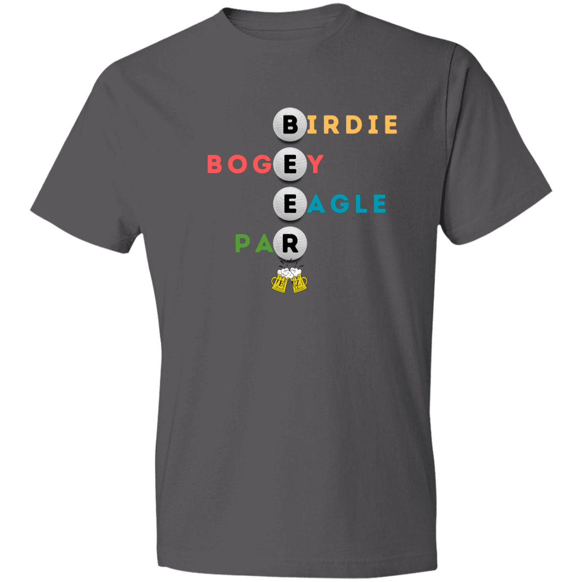 Birdie, Bogey, Eagle, Par - Beerz Lightweight T-shirt