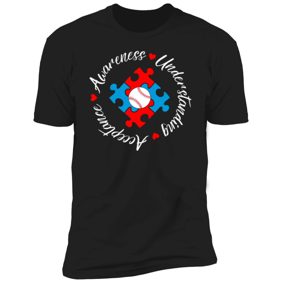 Autism Awareness Baseball T-Shirt