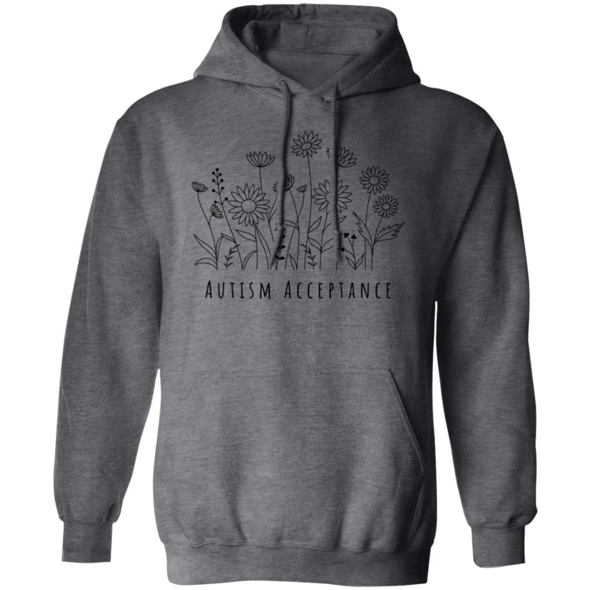 Autism Acceptance Pullover Hoodie