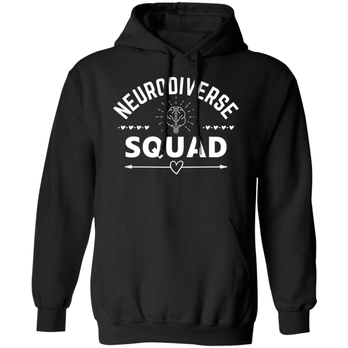 Neurodiverse Squad Pullover Hoodie