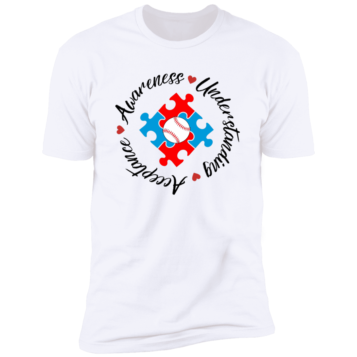 Autism Awareness Baseball T-Shirt