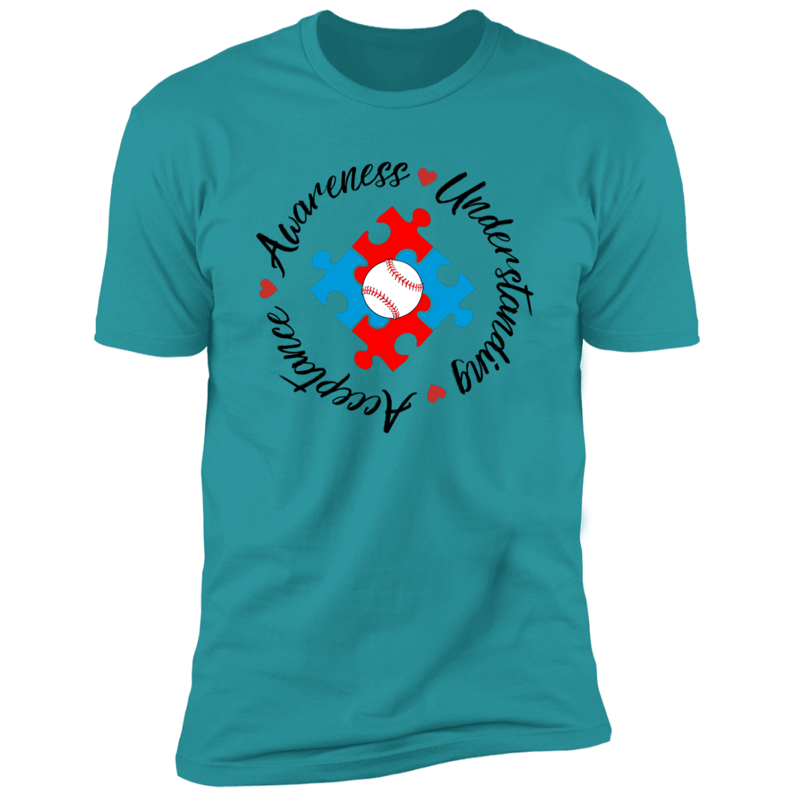 Autism Awareness Baseball T-Shirt