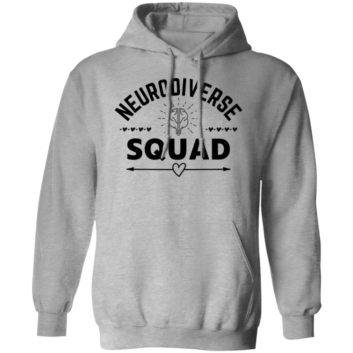 Neurodiverse Squad Pullover Hoodie