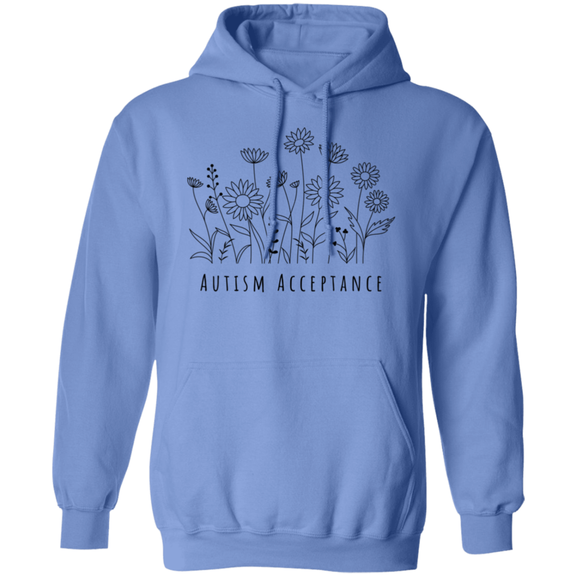 Autism Acceptance Pullover Hoodie