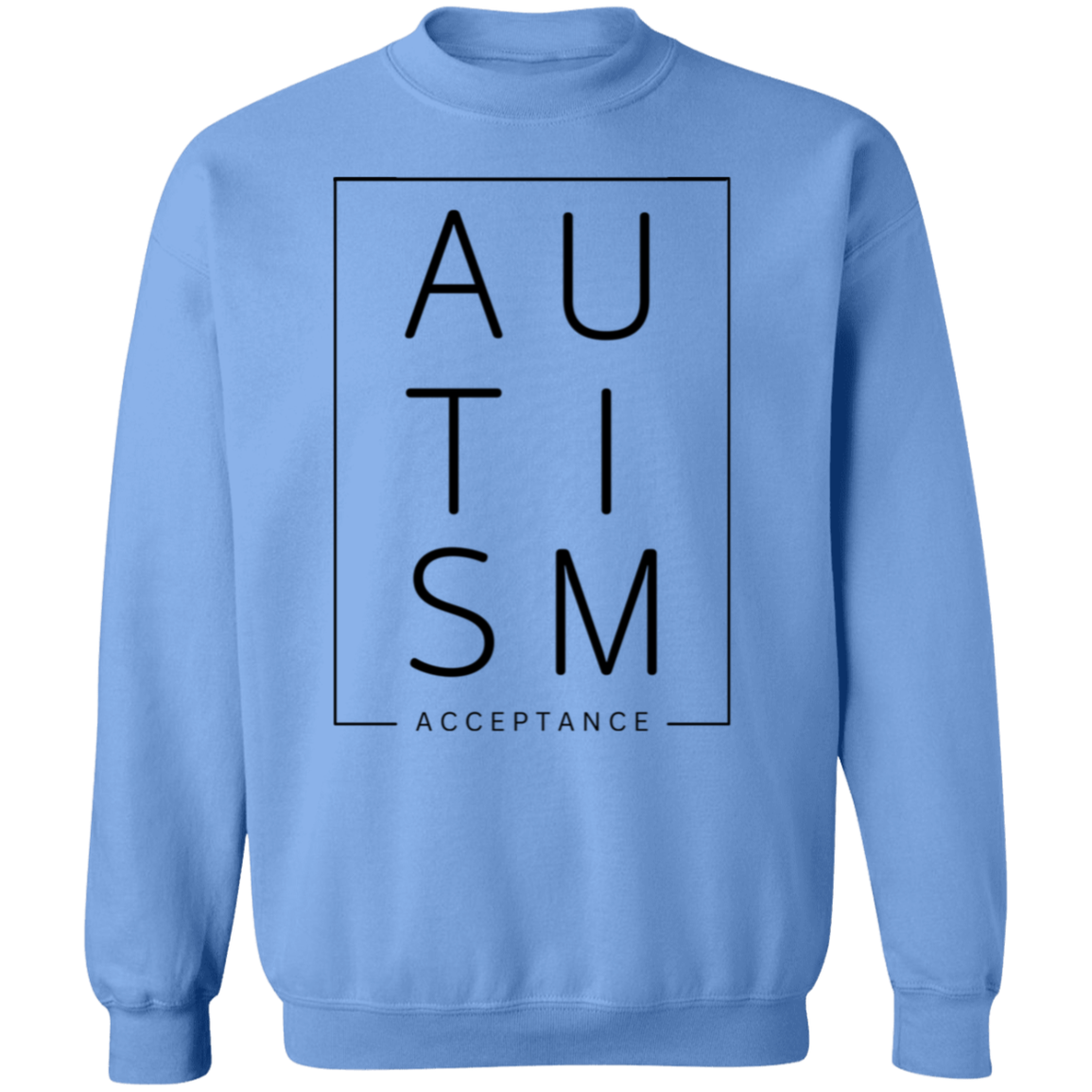 Autism Acceptance Crewneck Pullover Sweatshirt