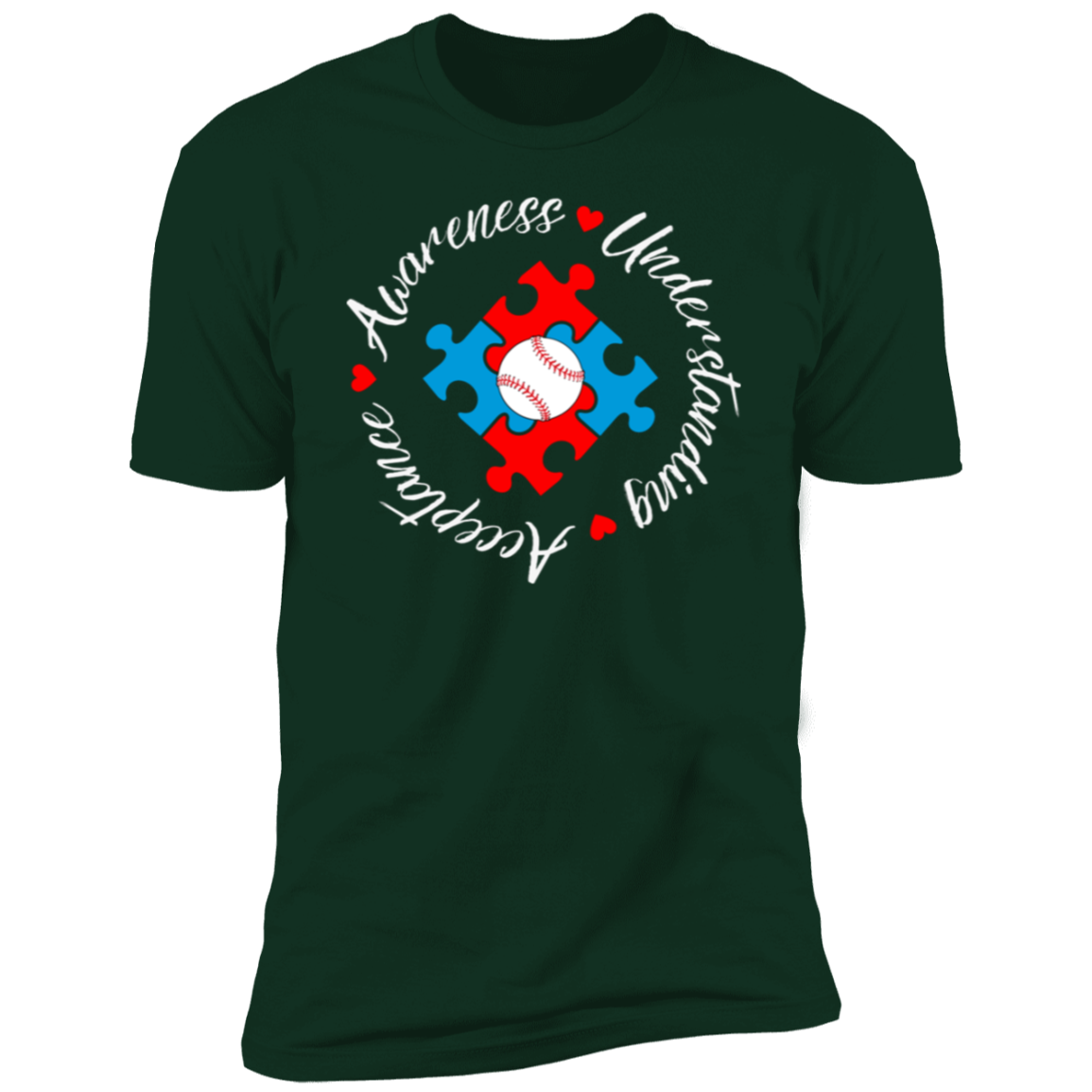 Autism Awareness Baseball T-Shirt