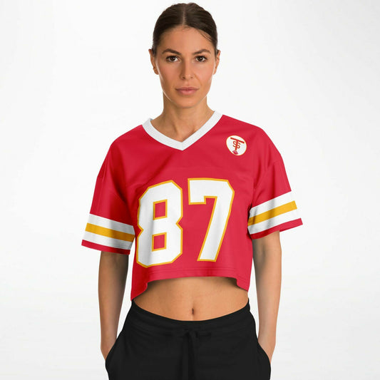 Swiftie Cropped Football Jersey