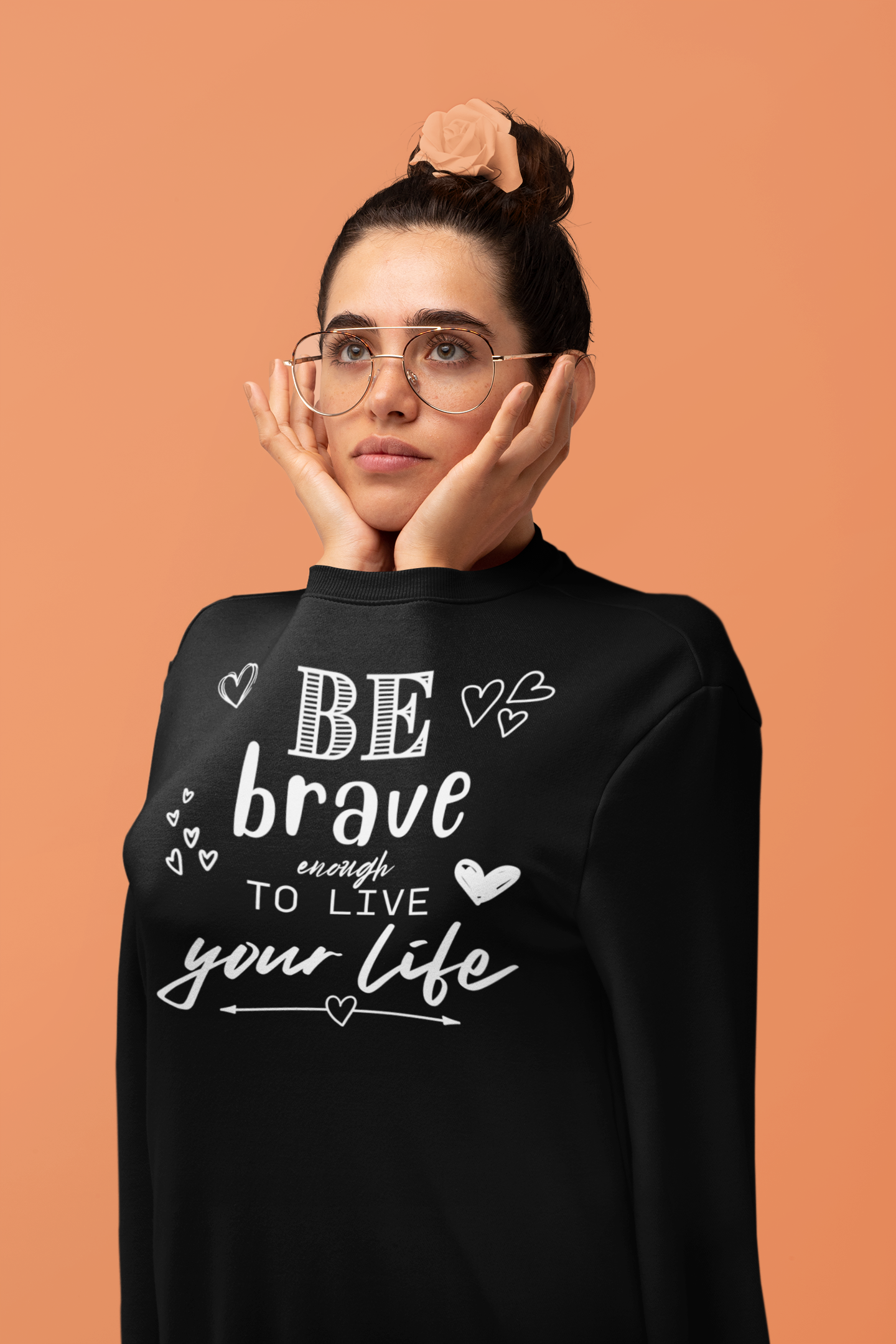 Be Brave Crewneck Sweatshirt