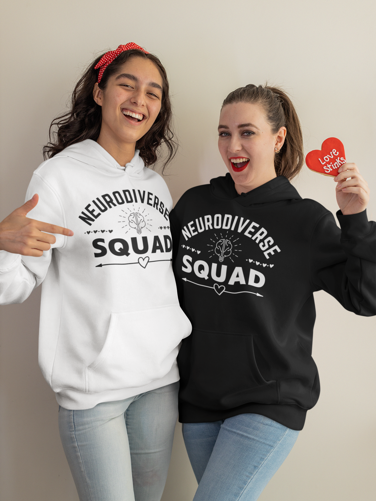 Neurodiverse Squad Pullover Hoodie