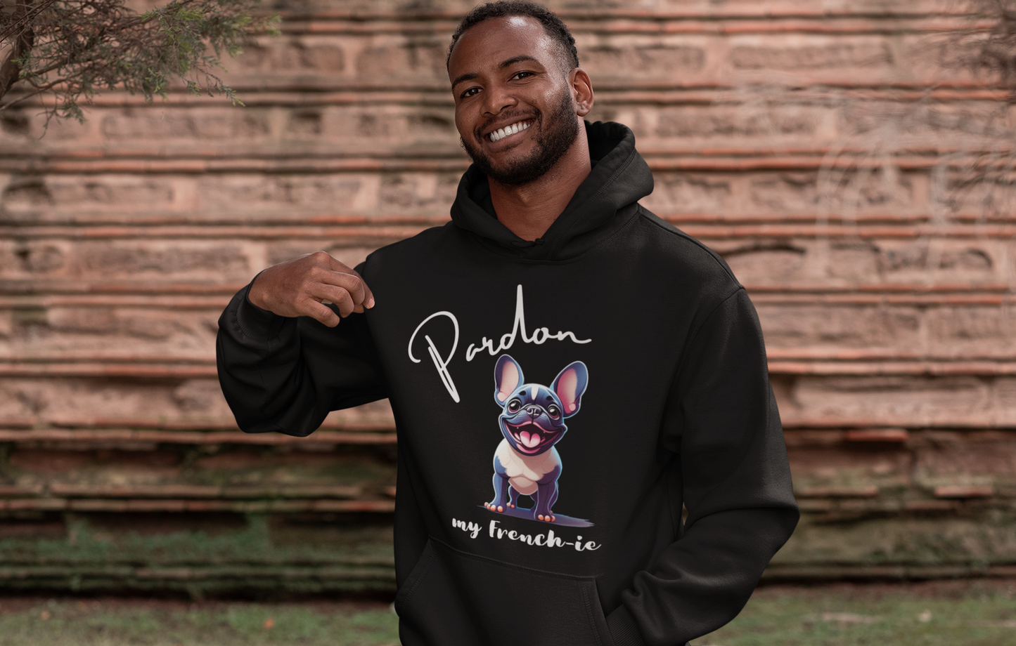 Pardon my French-ie Hoodie