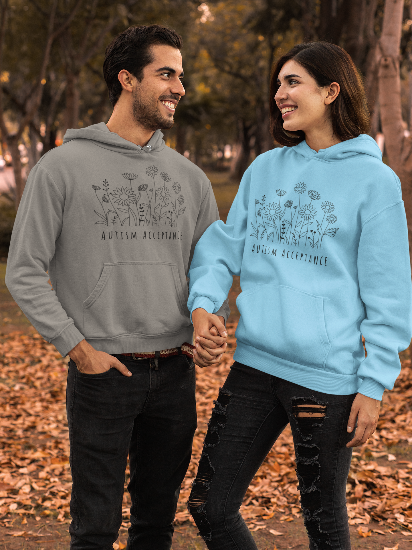 Autism Acceptance Pullover Hoodie