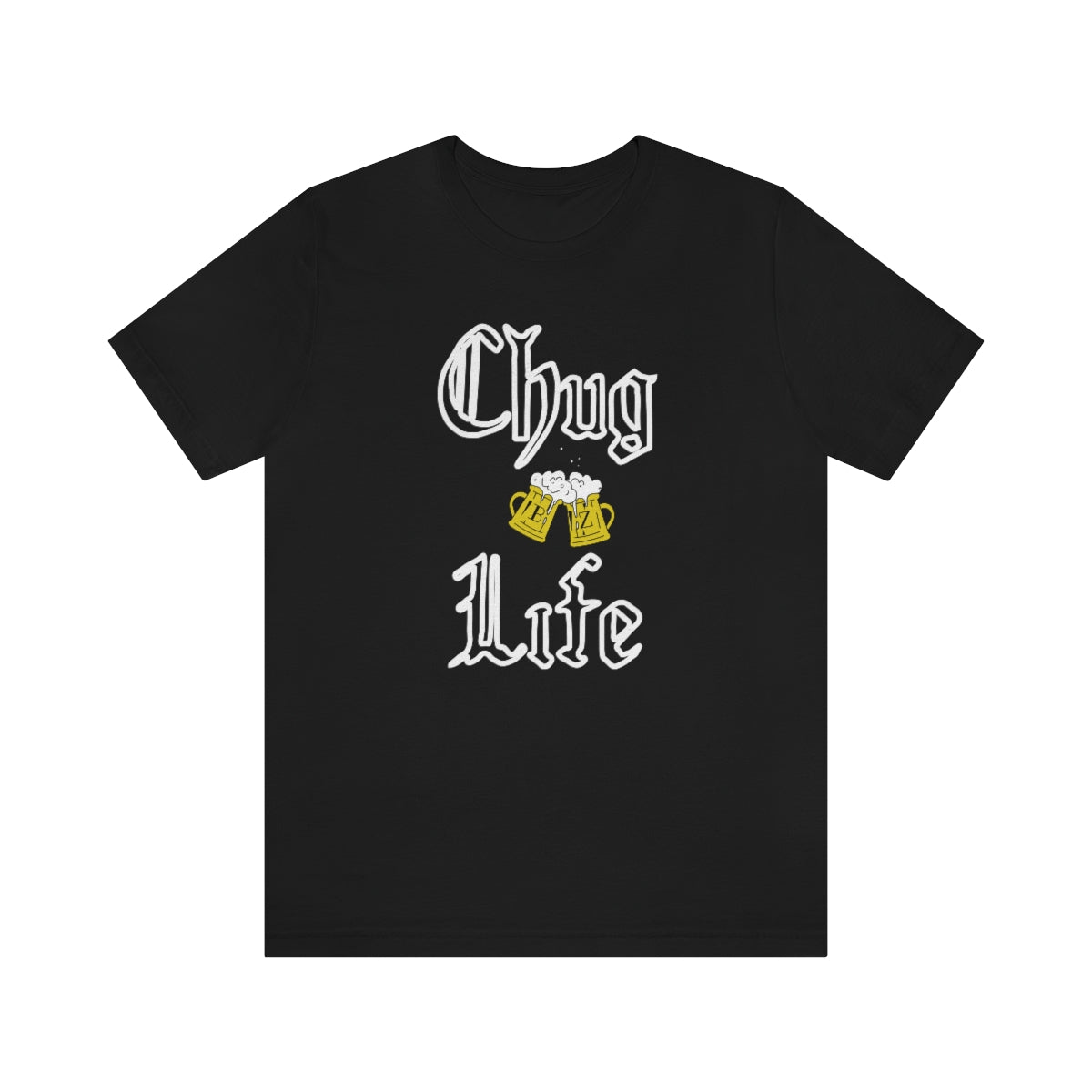 Beerz - Chug Life Jersey Short Sleeve Tee