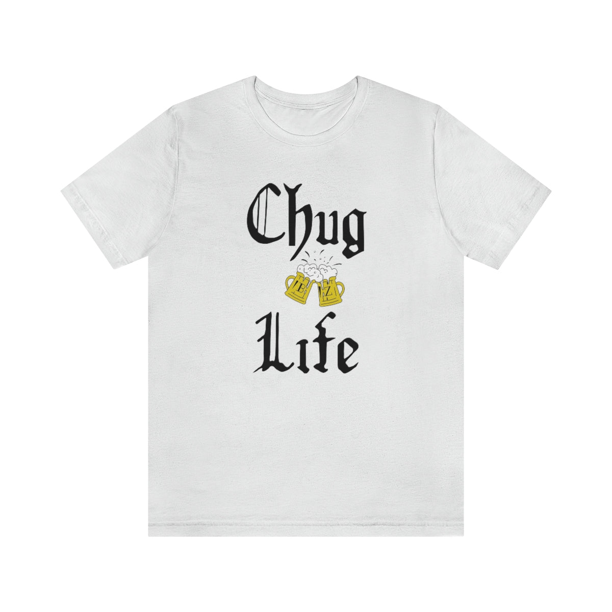 Beerz - Chug Life Jersey Short Sleeve Tee