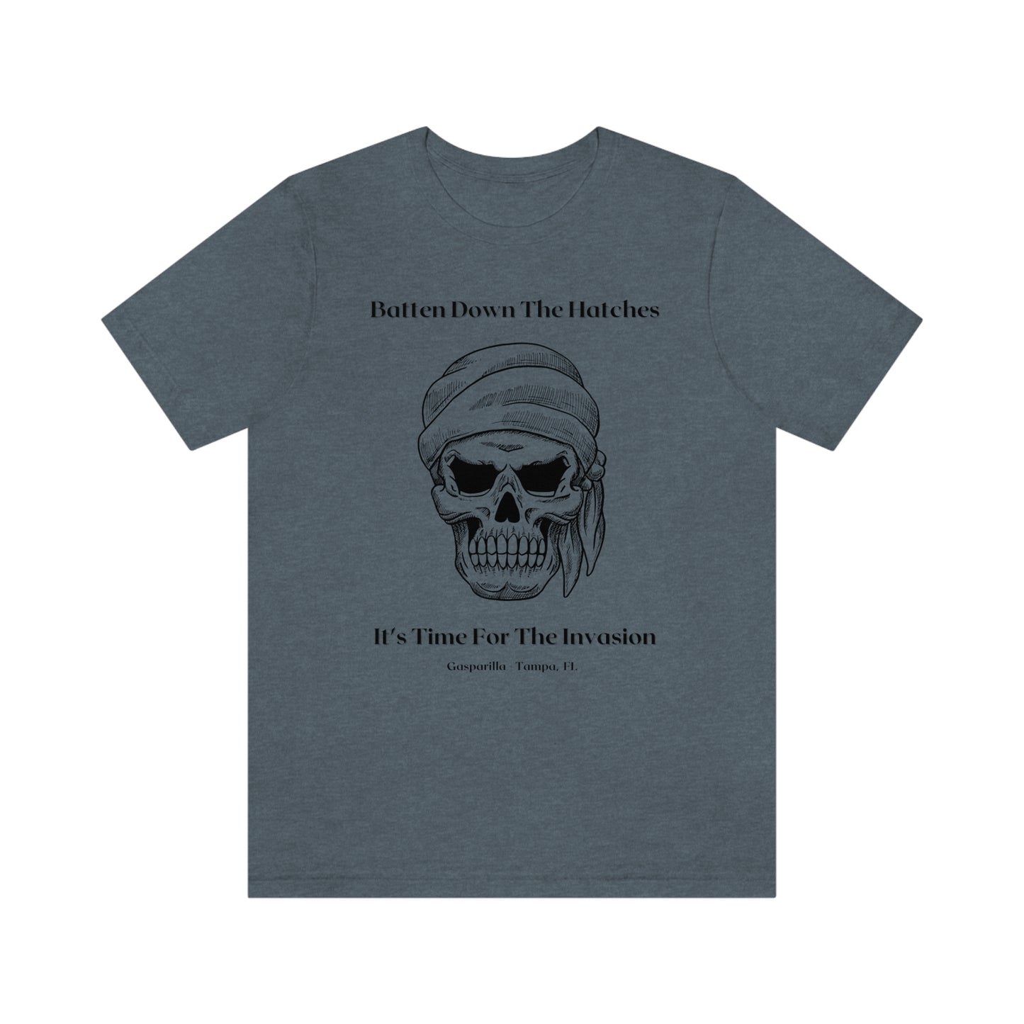 Time for the Gasparilla Invasion Short Sleeve Tee