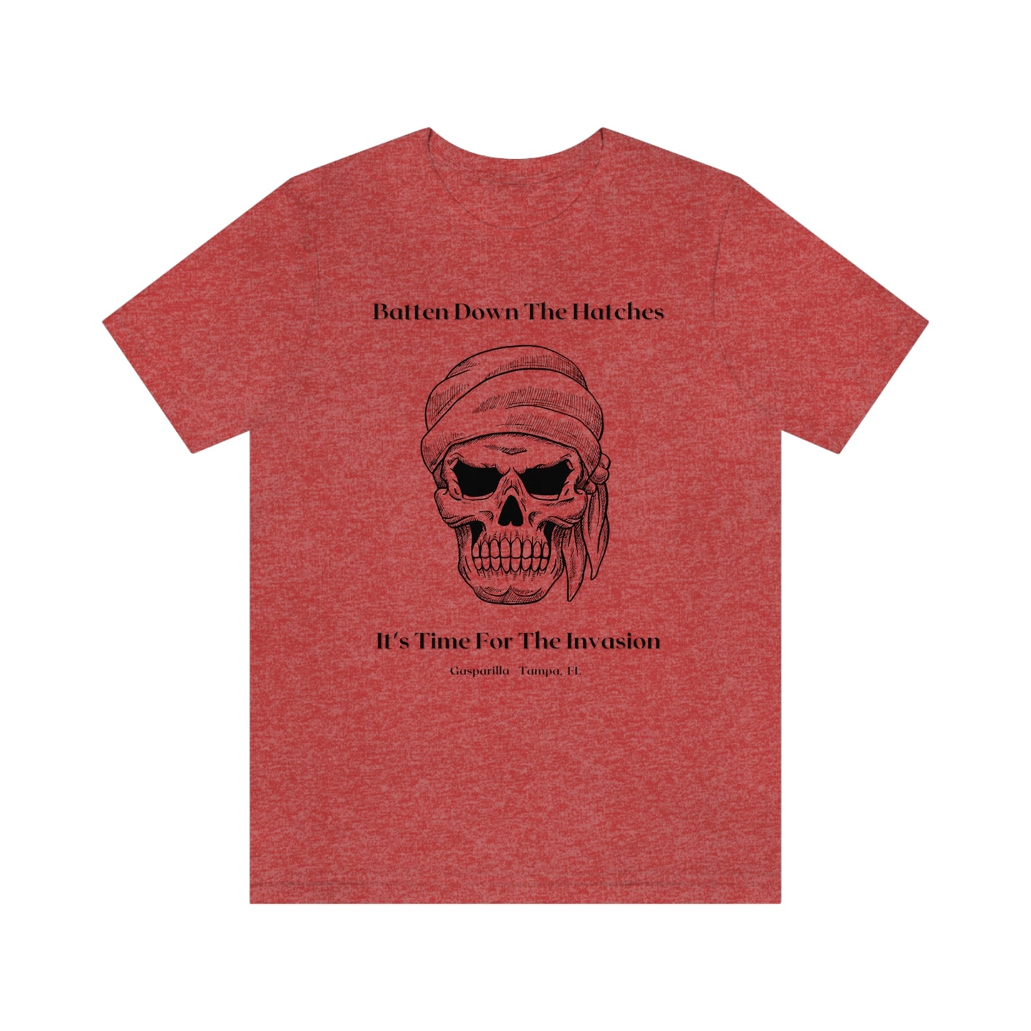 Time for the Gasparilla Invasion Short Sleeve Tee