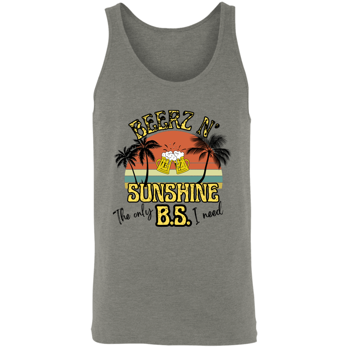 Beerz N' Sunshine Unisex Tank