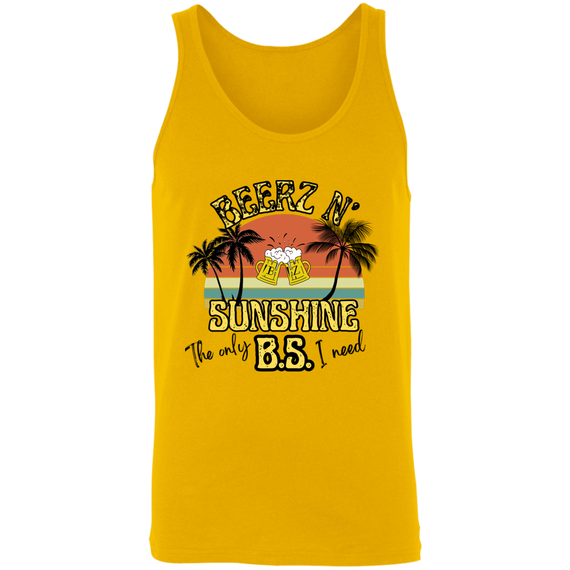 Beerz N' Sunshine Unisex Tank