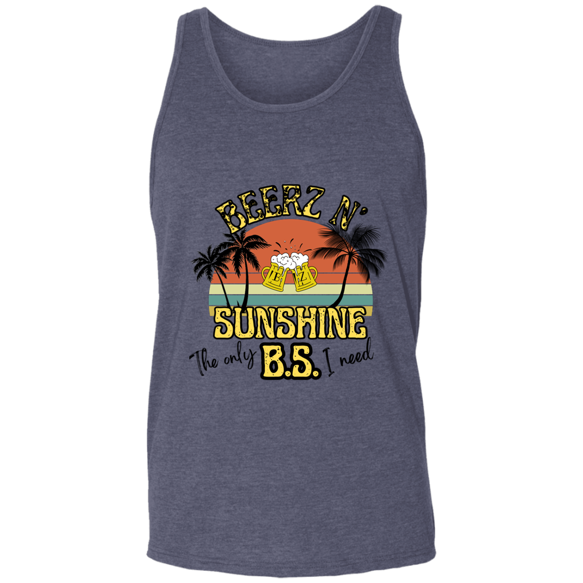 Beerz N' Sunshine Unisex Tank